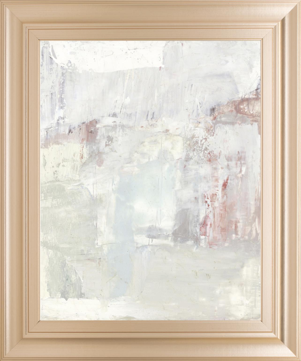 22x26 Barely There II By Victoria Borges - Pearl Silver Classy Art