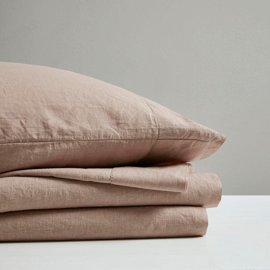 4PC Sheet Set Warm Taupe MP20-7881 Olliix.com