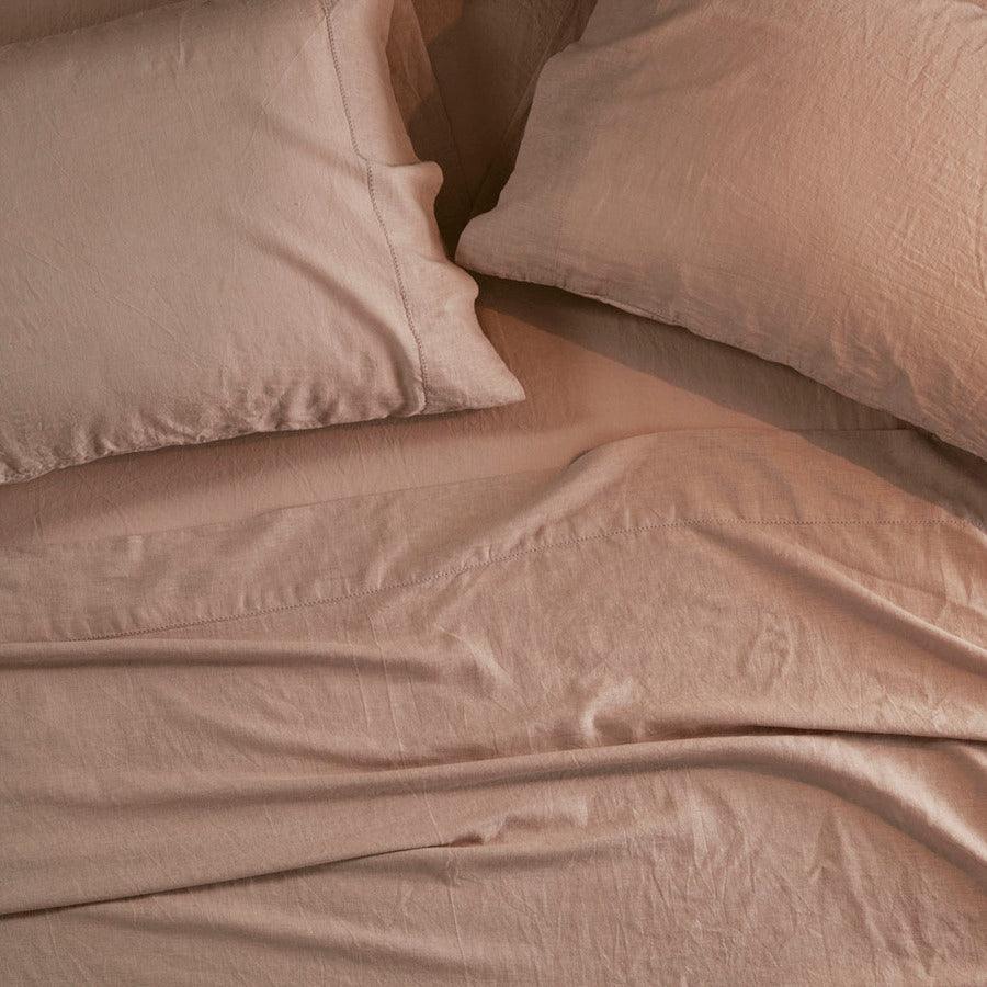 4PC Sheet Set Warm Taupe MP20-7881 Olliix.com