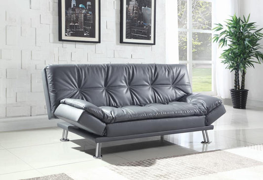 Dilleston Contemporary Dark Grey Sofa Bed Coaster Z2 Premium