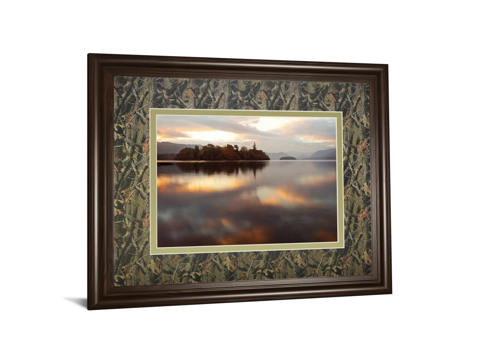 Golden Lake By Peter Adams - Gold Classy Art