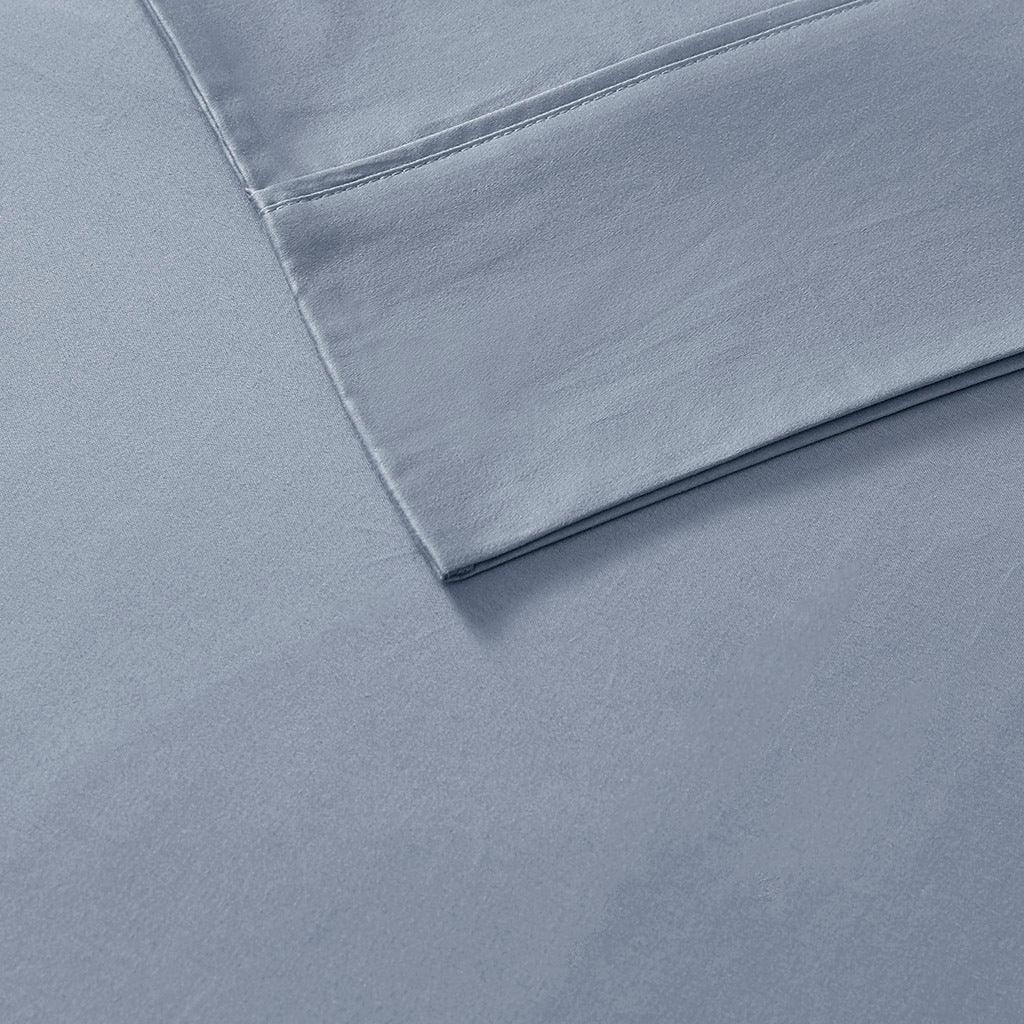 525 Thread Count Full Sheet Set Blue Olliix.com