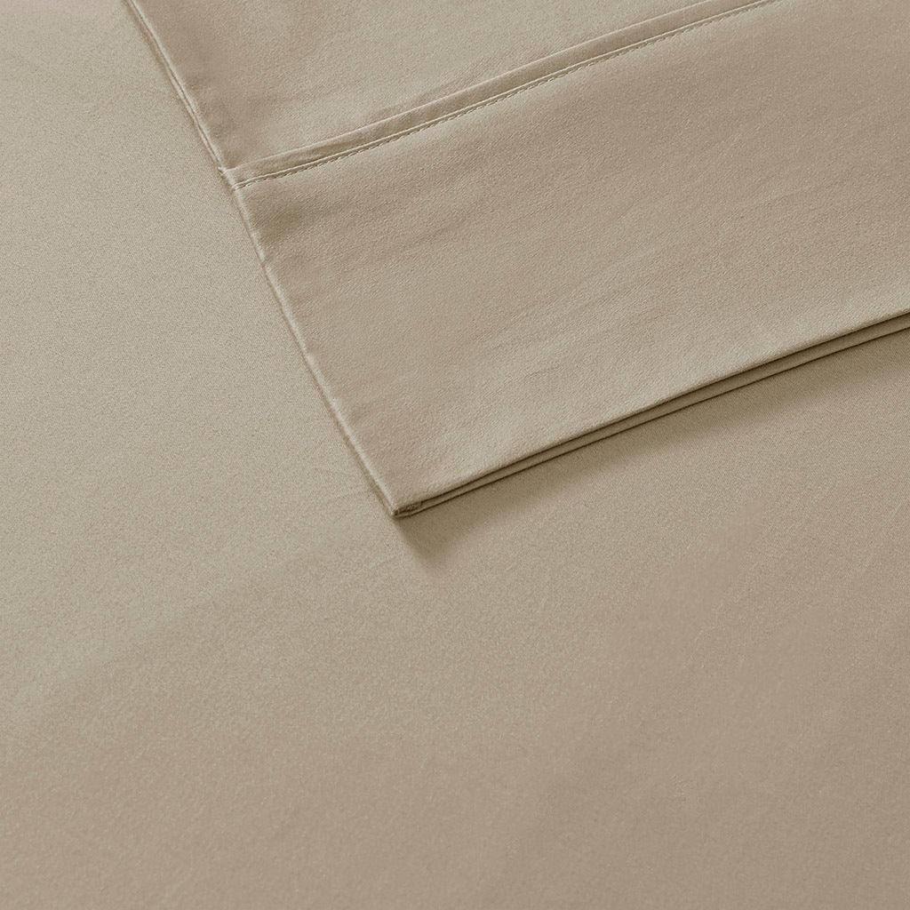 525 Thread Count Full Sheet Set Khaki Olliix.com