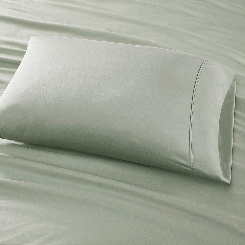 525 Thread Count Full Sheet Set Sage Olliix.com