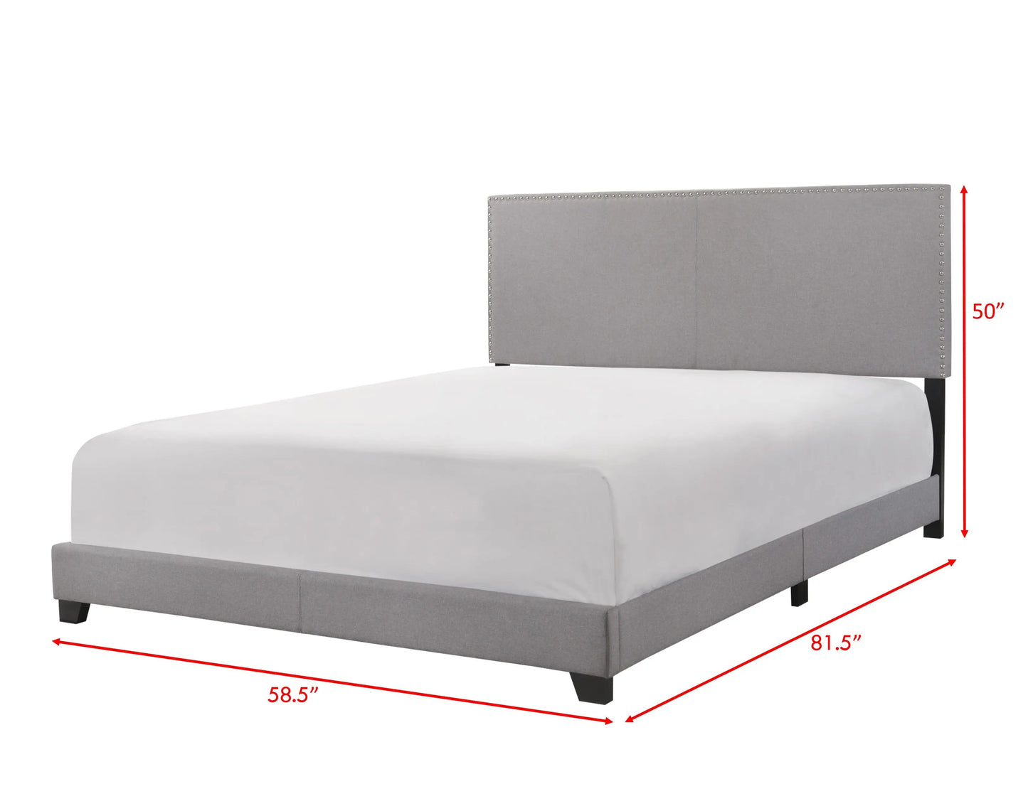 Erin Gray Full Upholstered Bed Crown Mark