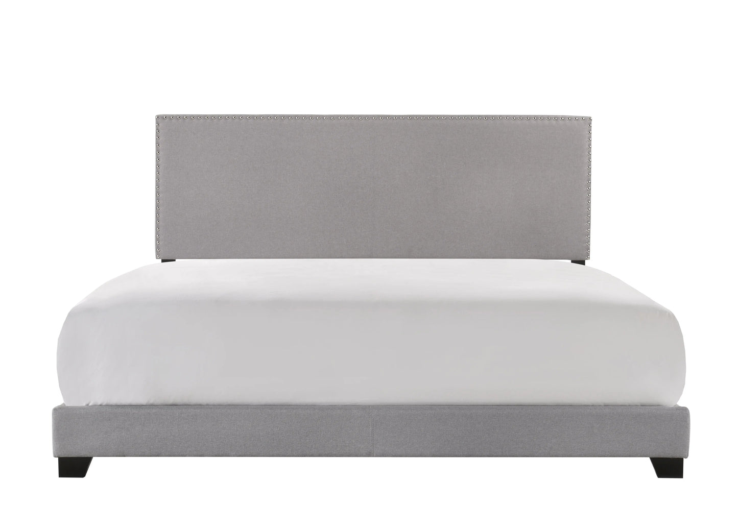 Erin Gray King Upholstered Bed Crown Mark