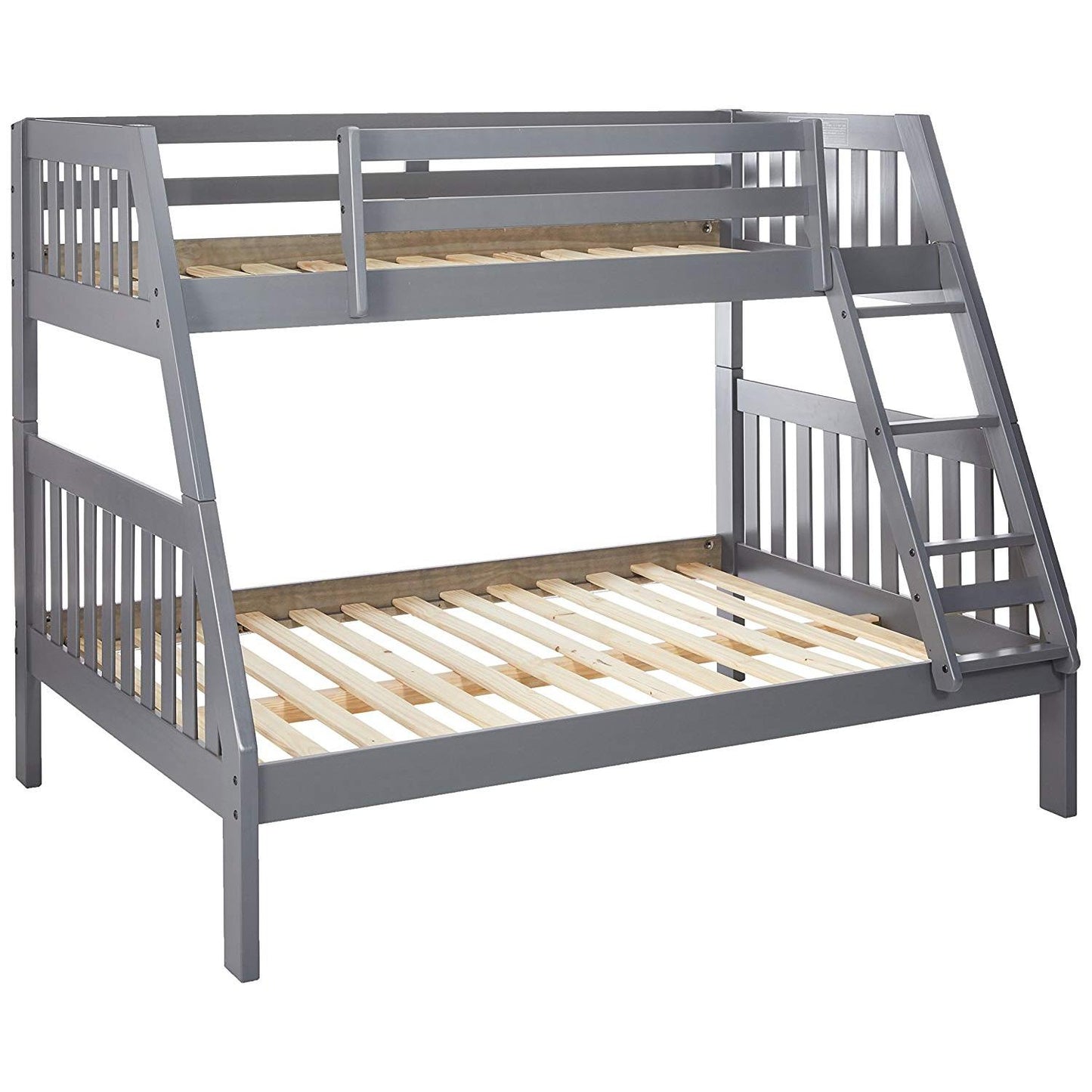 Donco Trading Company Kids Beds Bunk Bed 1018-3TFDG Donco Trading Company