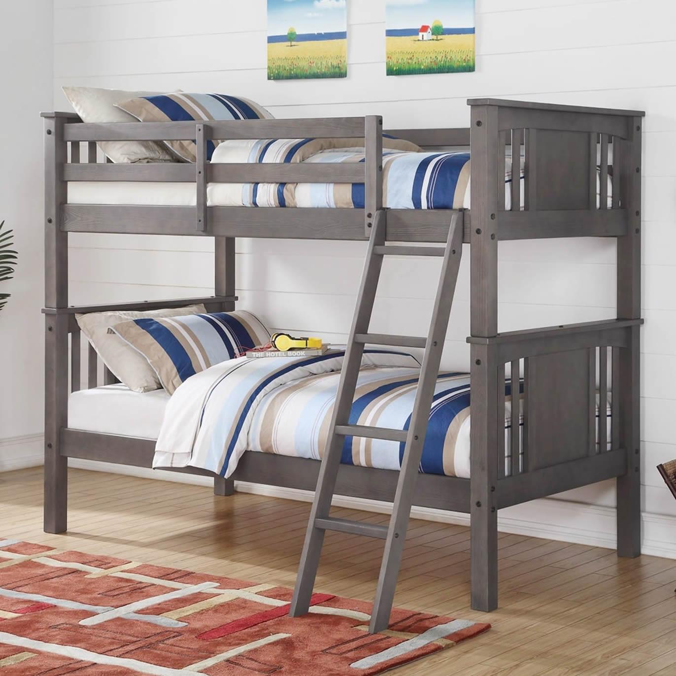 Donco Trading Company Kids Beds Bunk Bed 316-TTSG Donco Trading Company