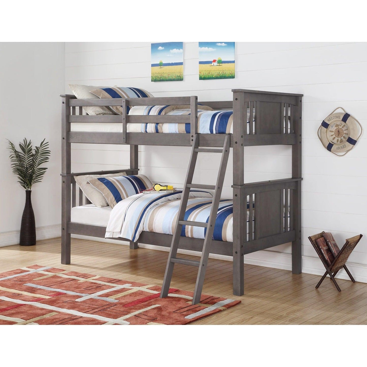 Donco Trading Company Kids Beds Bunk Bed 316-TTSG Donco Trading Company