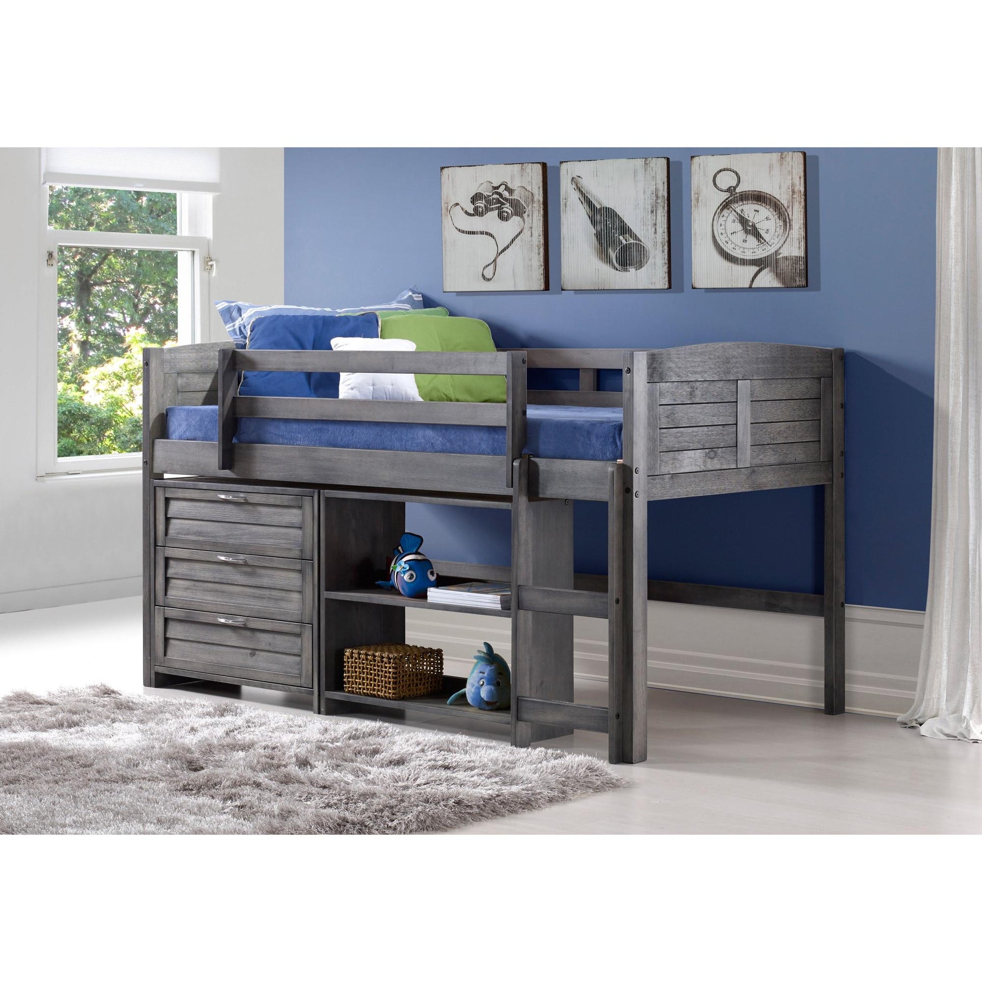 Donco Trading Company Kids Beds Loft Bed 790-AG Donco Trading Company