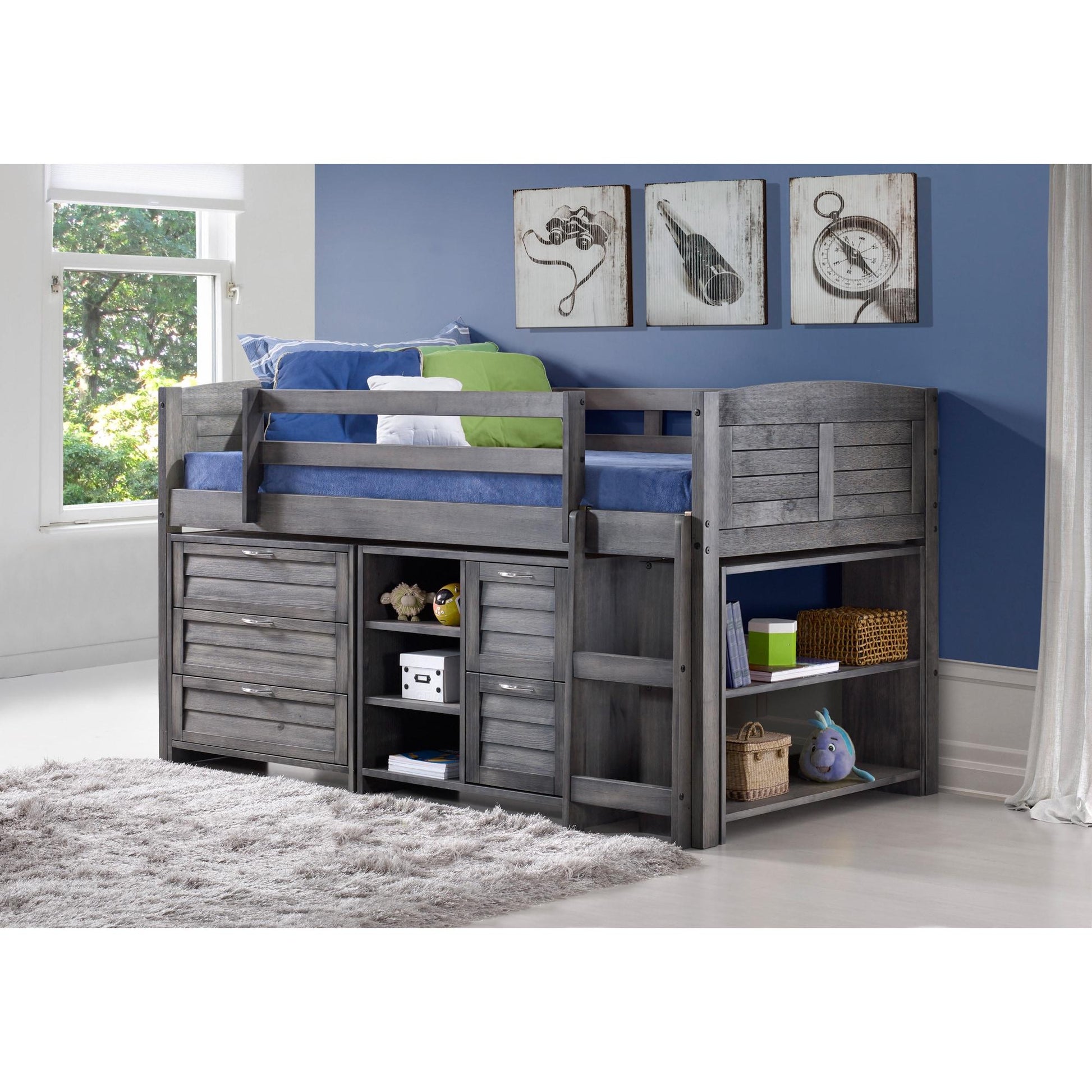 Donco Trading Company Kids Beds Loft Bed 790-AG Donco Trading Company