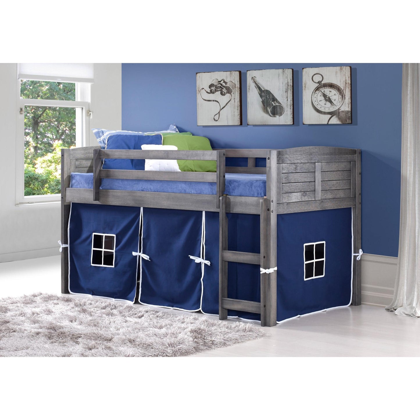 Donco Trading Company Kids Beds Loft Bed 790-AG Donco Trading Company