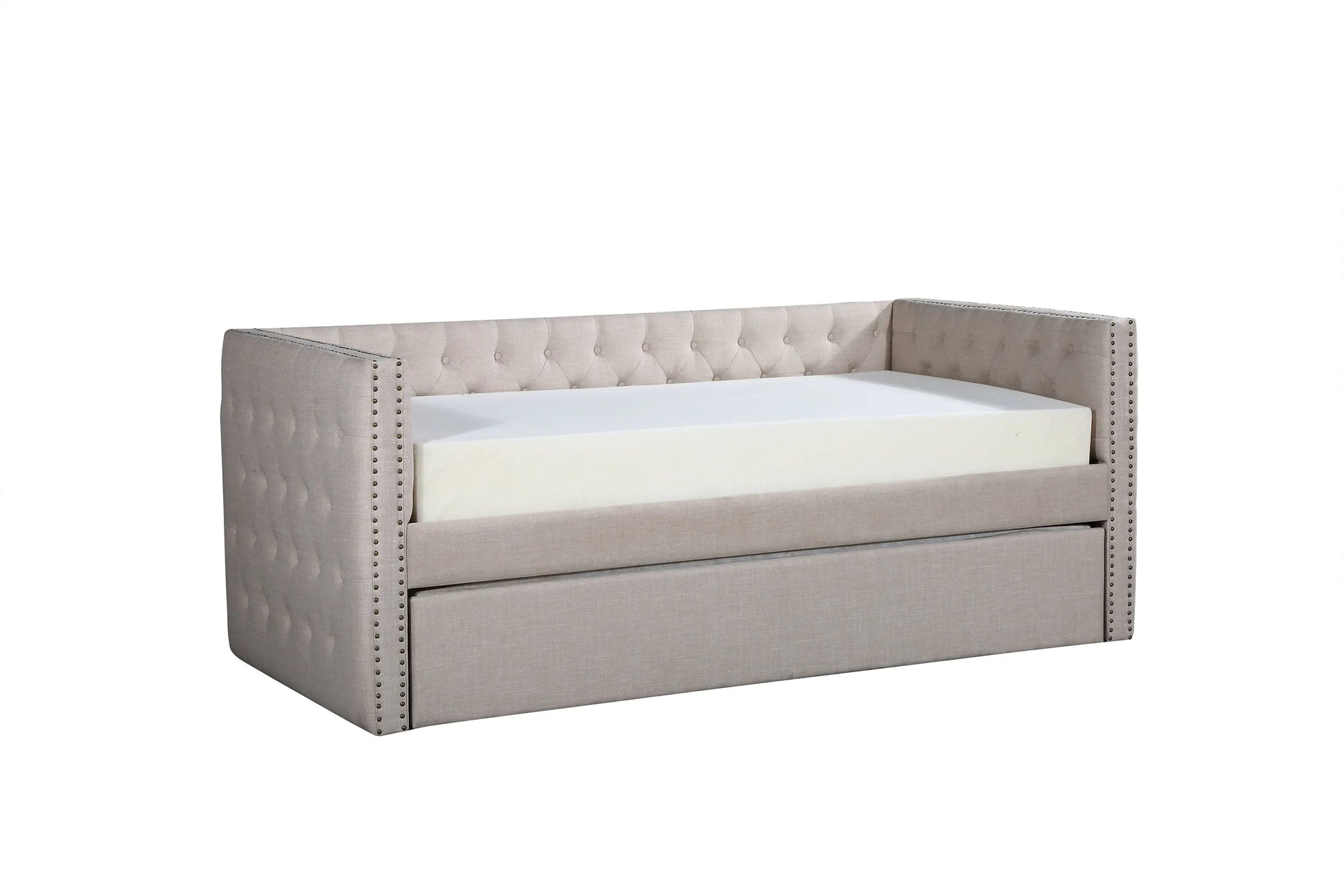 Trina Ivory Twin Daybed Crown Mark