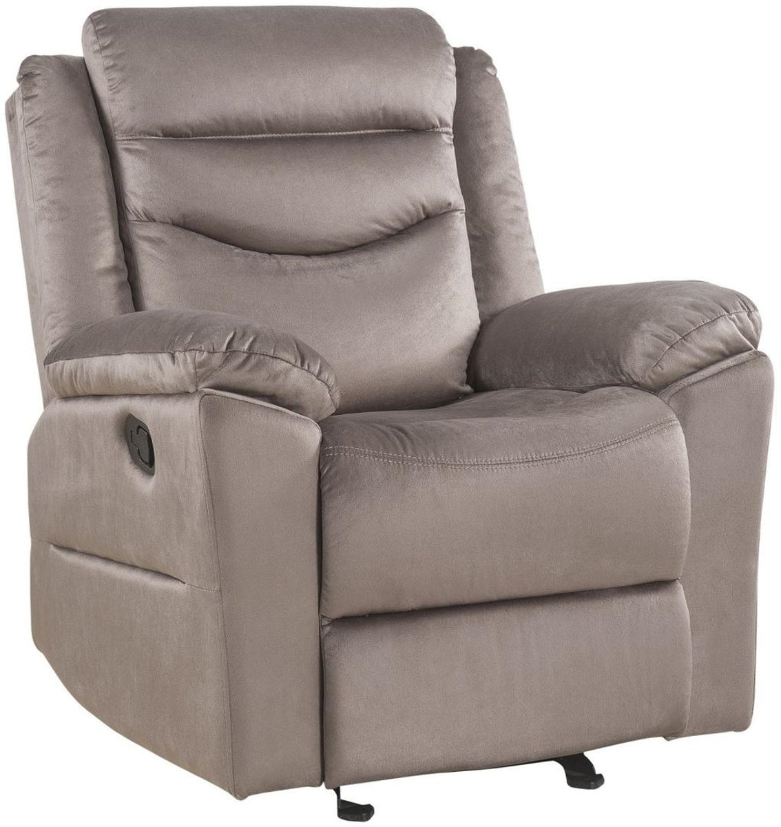 Acme Furniture Fiacre Glider Recliner in Brown 53667 ACME East