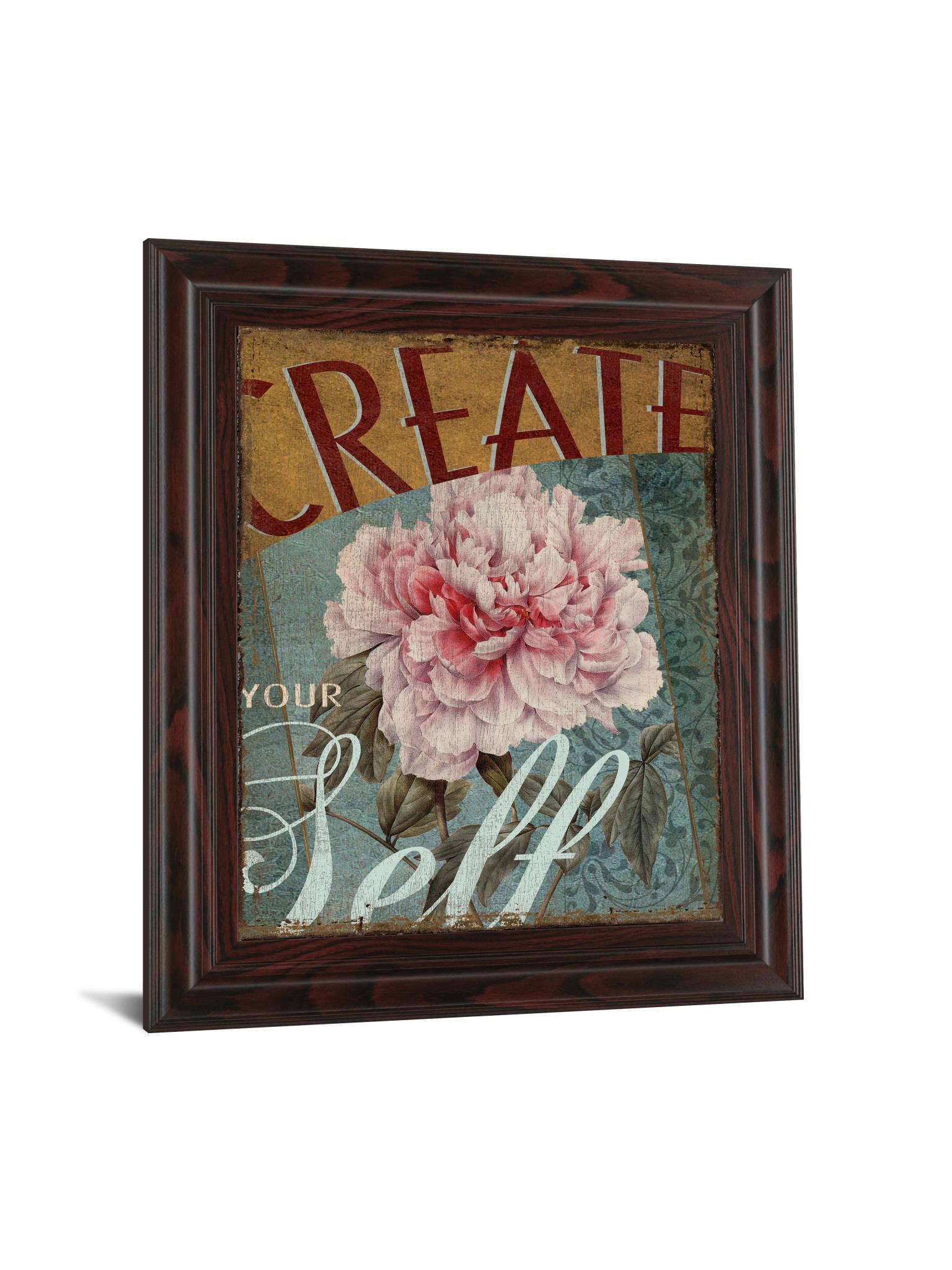 Create Yourself By Kelly Donovan - Pink Classy Art