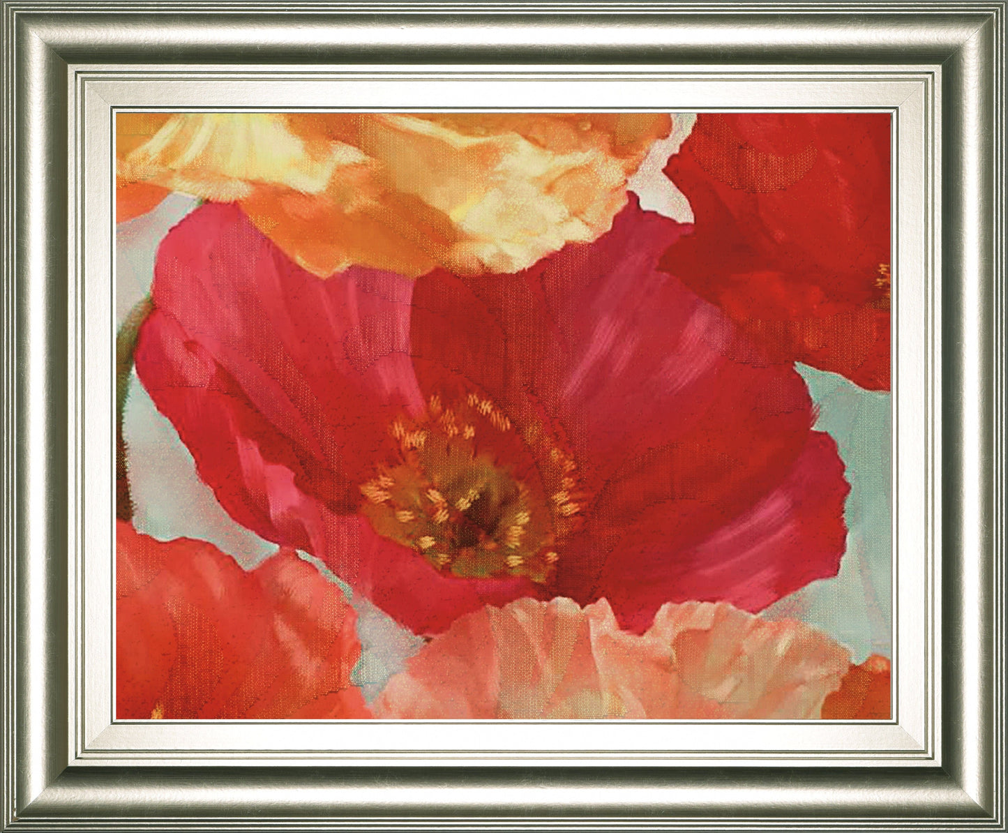 Incandescence Il By Pahl - Framed Print Wall Art - Red Classy Art