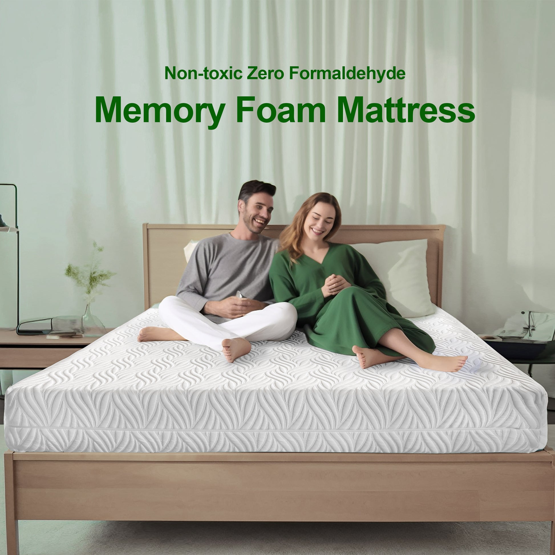 10 Inch Memory Foam Mattress,Twin Foam Mattress with CertiPUR-US Certified House to Home Furnishings LLC