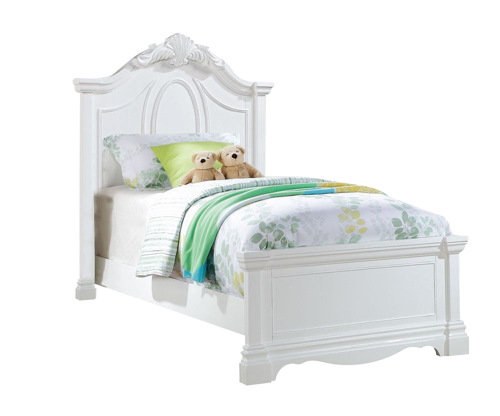 Acme Estrella Youth Full Panel Bed in White 30235F ACME East