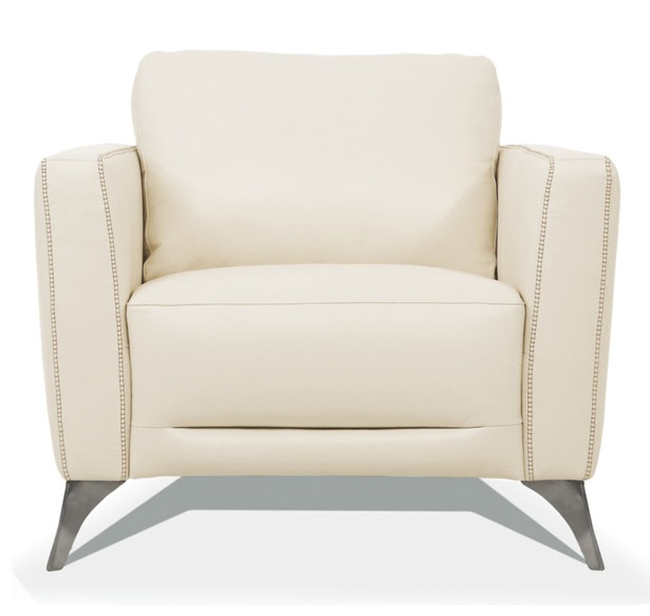 Acme Furniture Malaga Chair in Cream 55007 ACME East