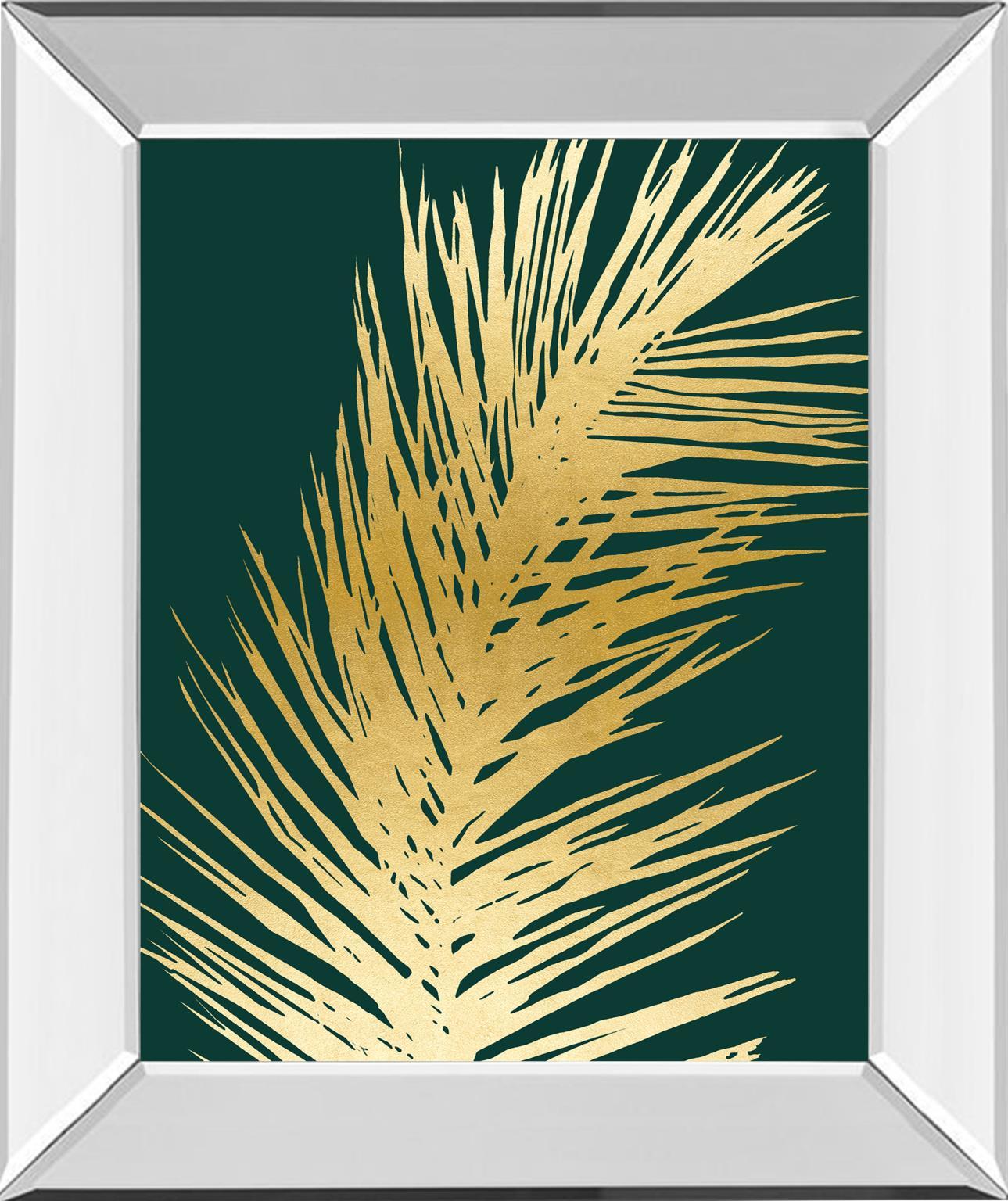 Emerald Palms I By Natalie Carpentieri - Yellow Classy Art