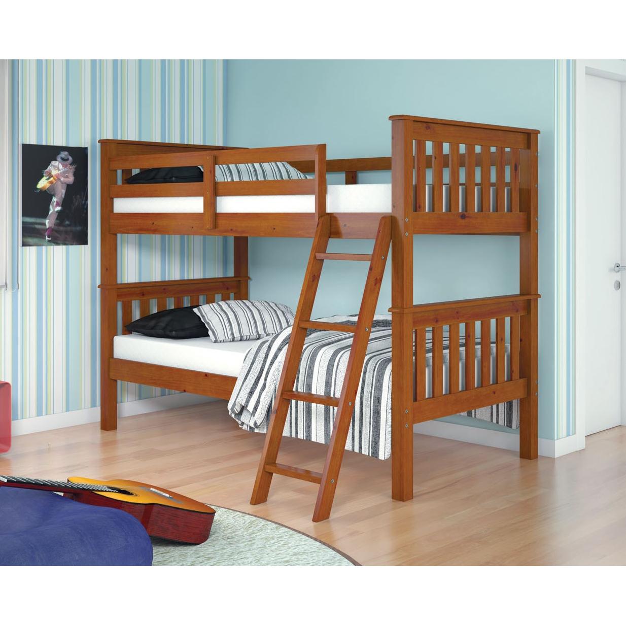 Donco Trading Company Kids Beds Bunk Bed 120-1A-TTE/120-1B-TTE/505E Donco Trading Company