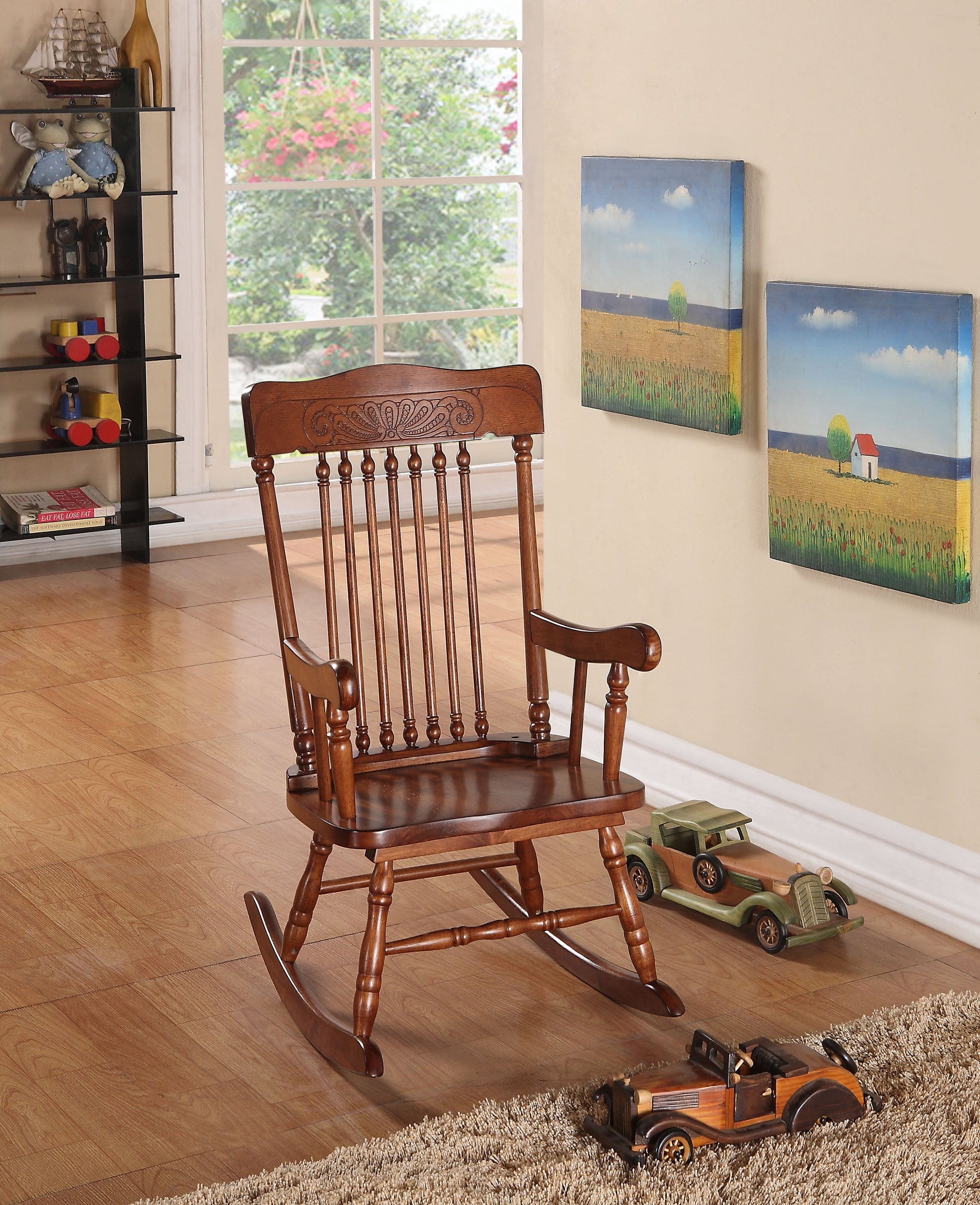 Kloris Tobacco Youth Rocking Chair ACME East