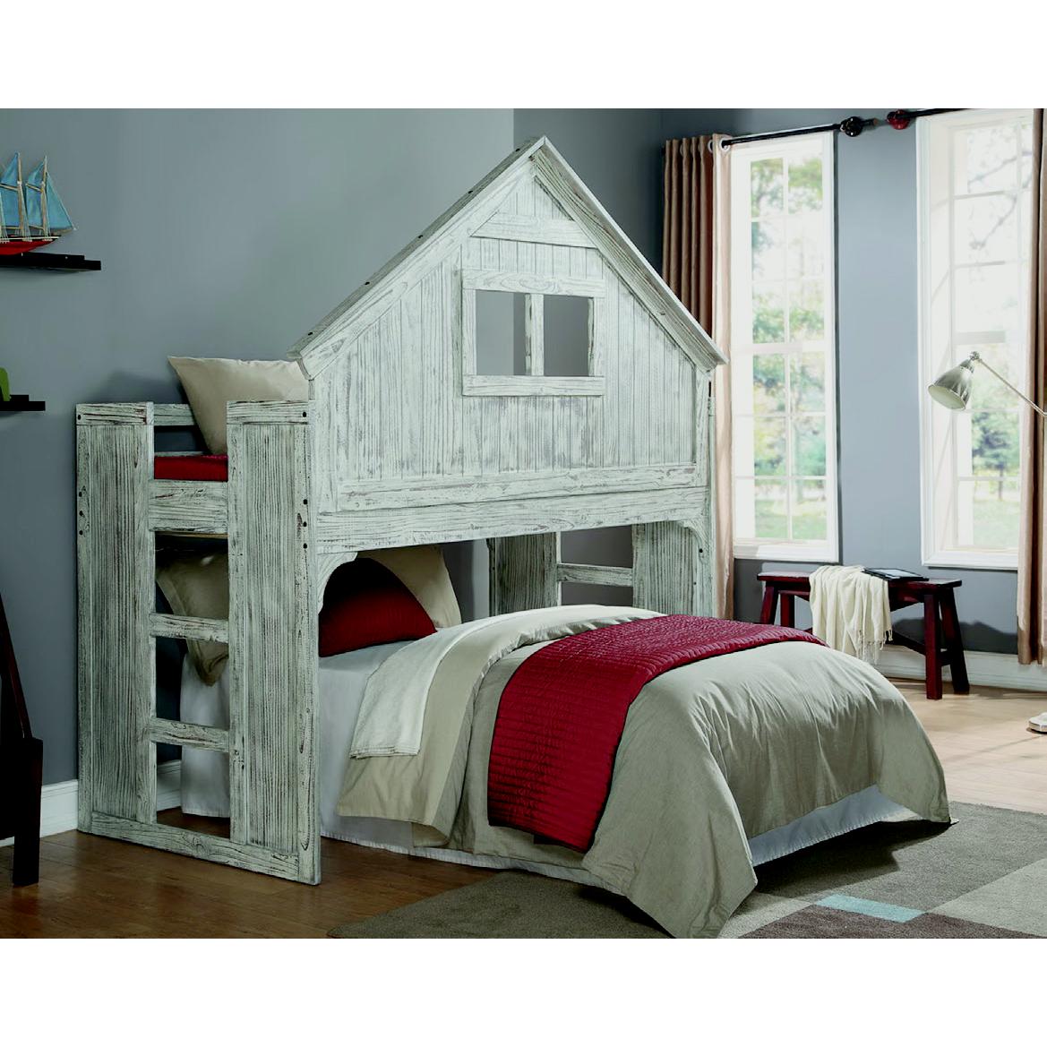 Donco Trading Company Kids Beds Loft Bed 007D Donco Trading Company