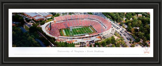 University Of Virginia #1 - Black Classy Art