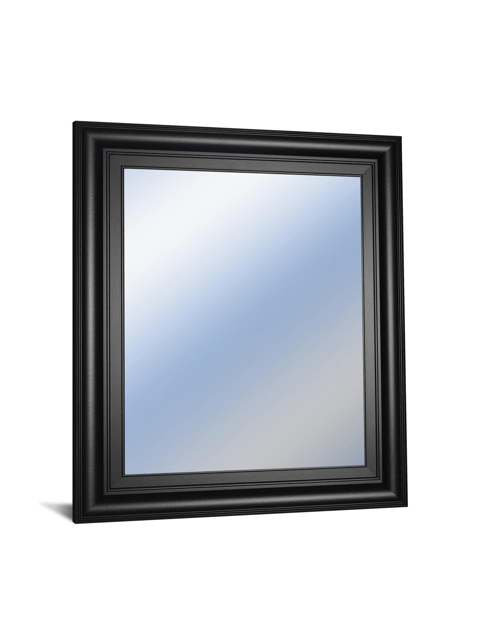 22x26 Decorative Framed Wall Mirror By Classy Art Promotional Mirror Frame #37 - Black Classy Art