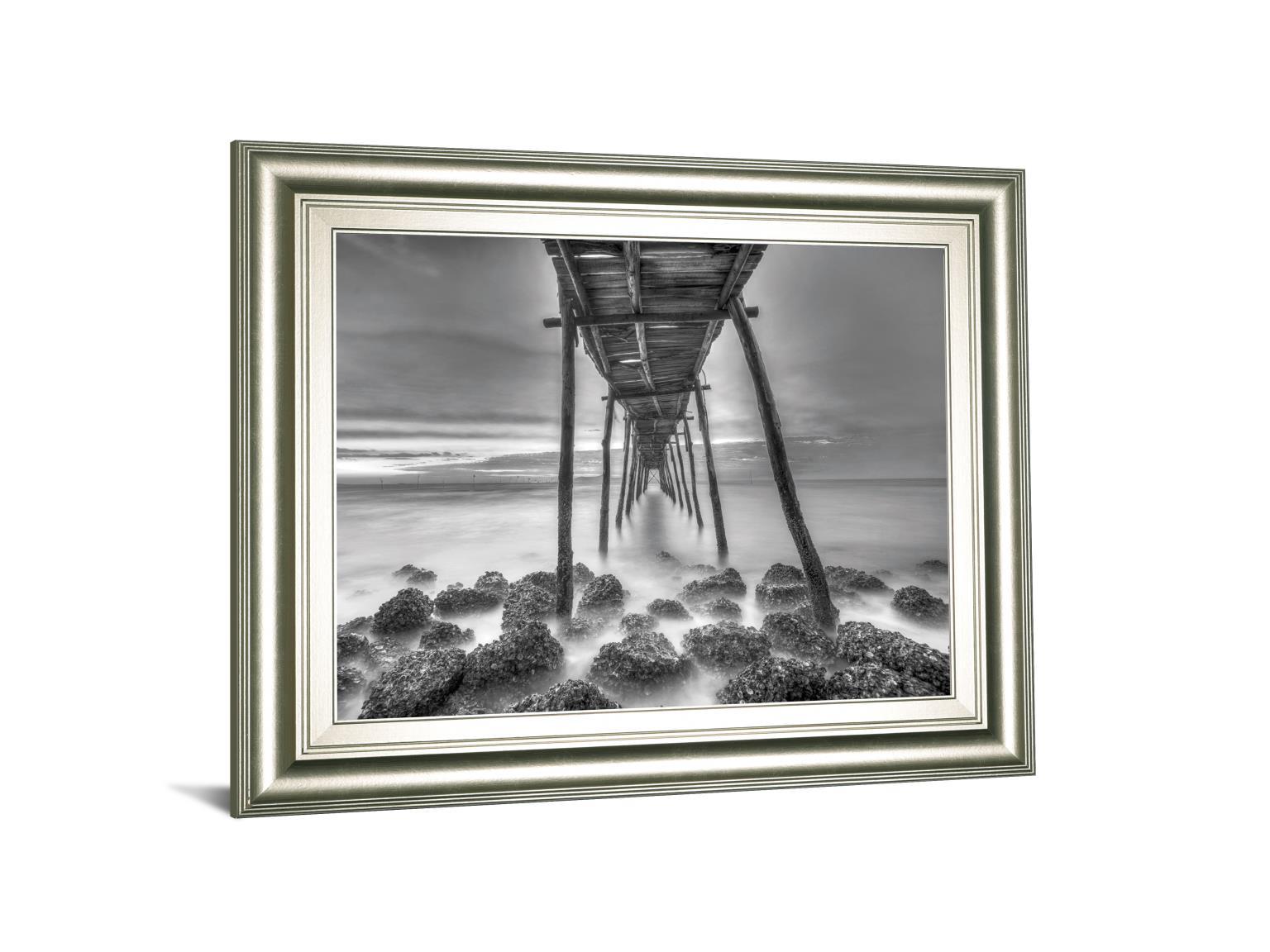 Beneath The Bamboo By Nhiem Hoang The - Framed Print Wall Art - Dark Gray Classy Art