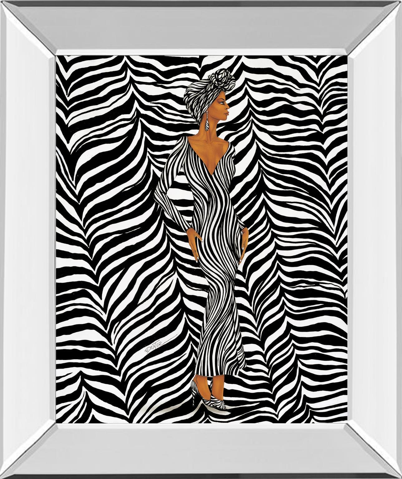 Zebra Inspired Fashion By Dexter Griffin - Black Classy Art