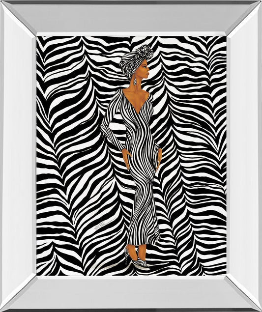 Zebra Inspired Fashion By Dexter Griffin - Black Classy Art