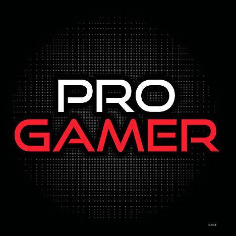 Pro Gamer By Yass Naffas Designs - Black Classy Art