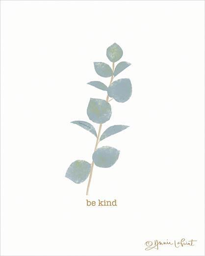 Be Kind By Annie Lapoint - Green Classy Art