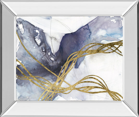 Agate Wave IV By Jennifer Goldberger - Blue Classy Art