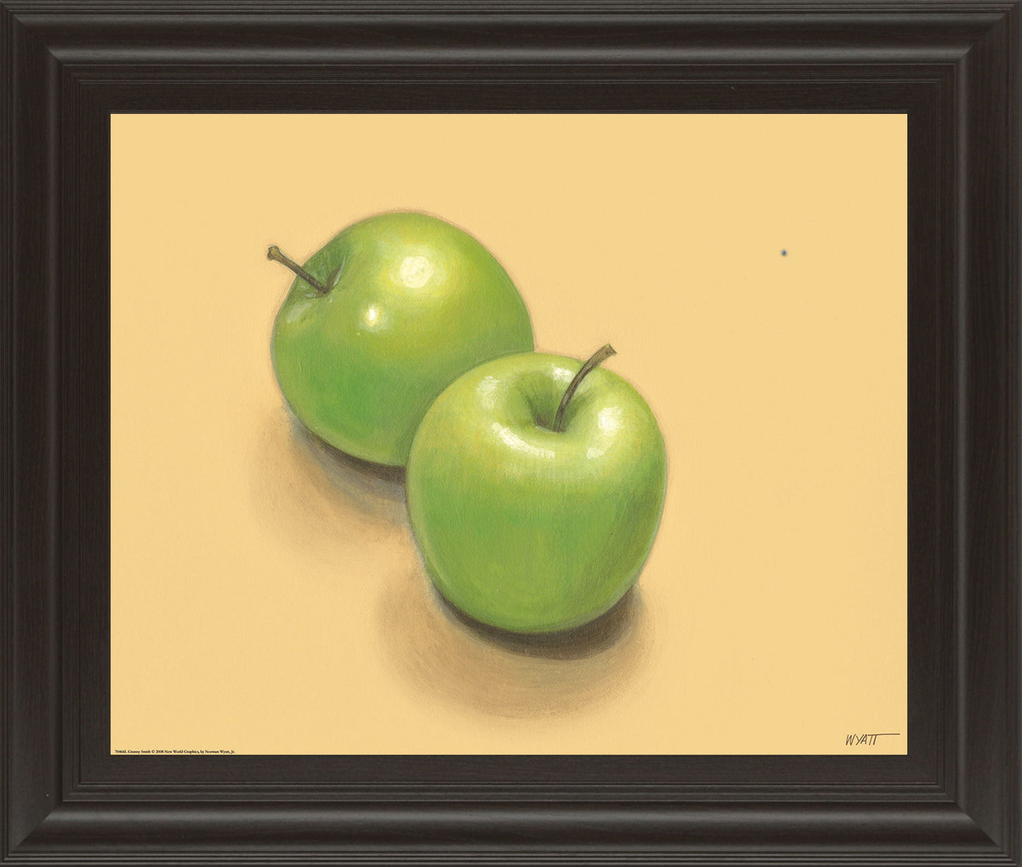 Green Apples - Framed Print Wall Art - Green Classy Art