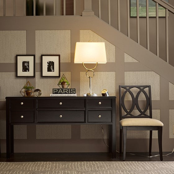 Console Table Ebony Olliix.com