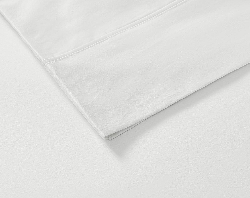 600 Thread Count Cal King 102" Sheet Set White Olliix.com