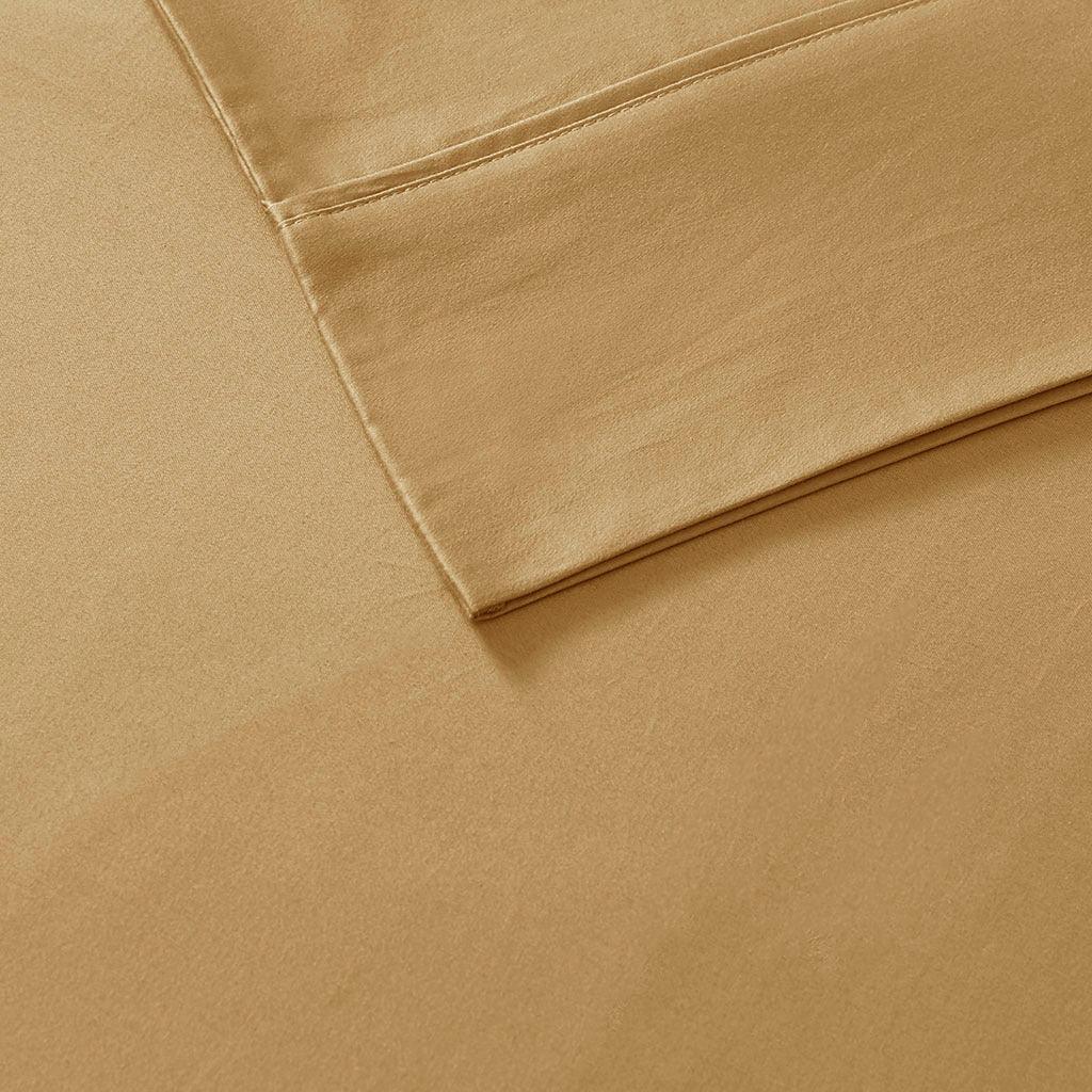 600 Thread Count Cal King Sheet Set Gold Olliix.com