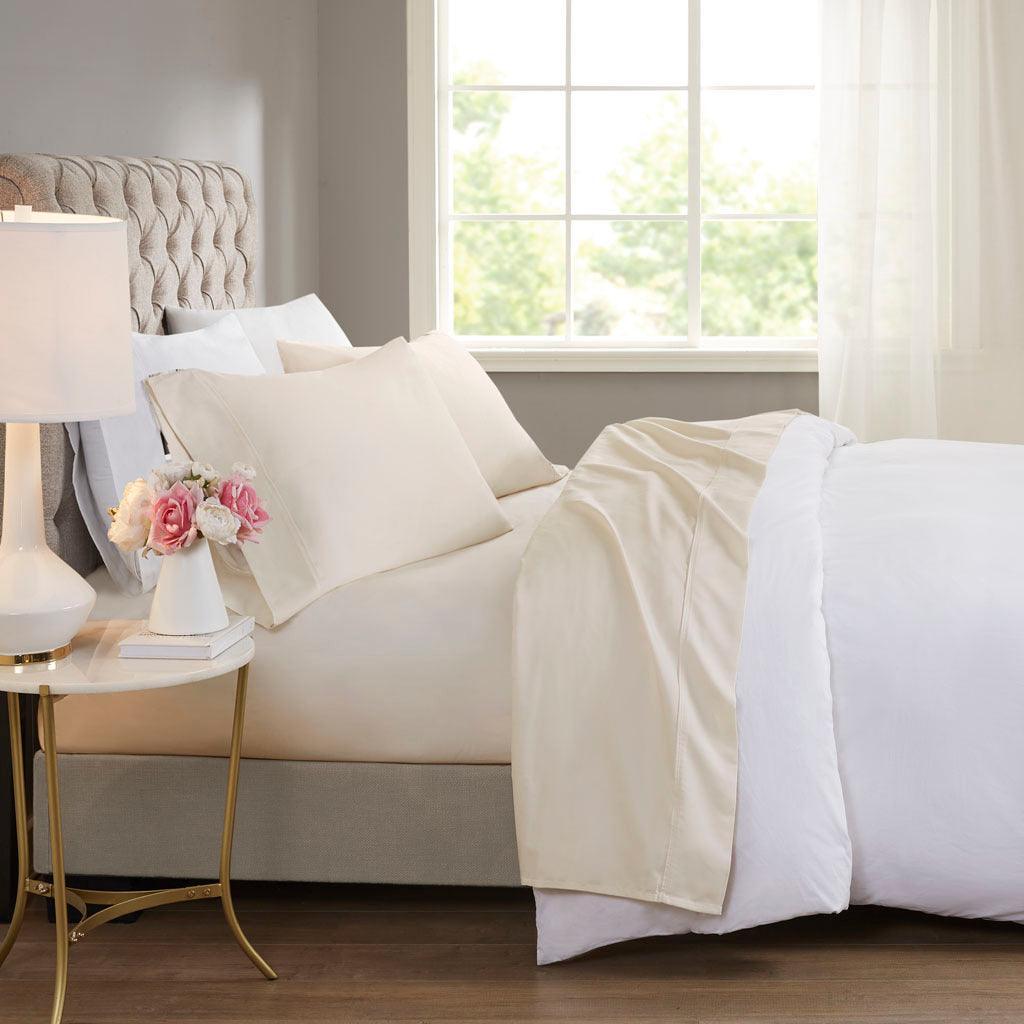 600 Thread Count California King Sheet Set Ivory Olliix.com