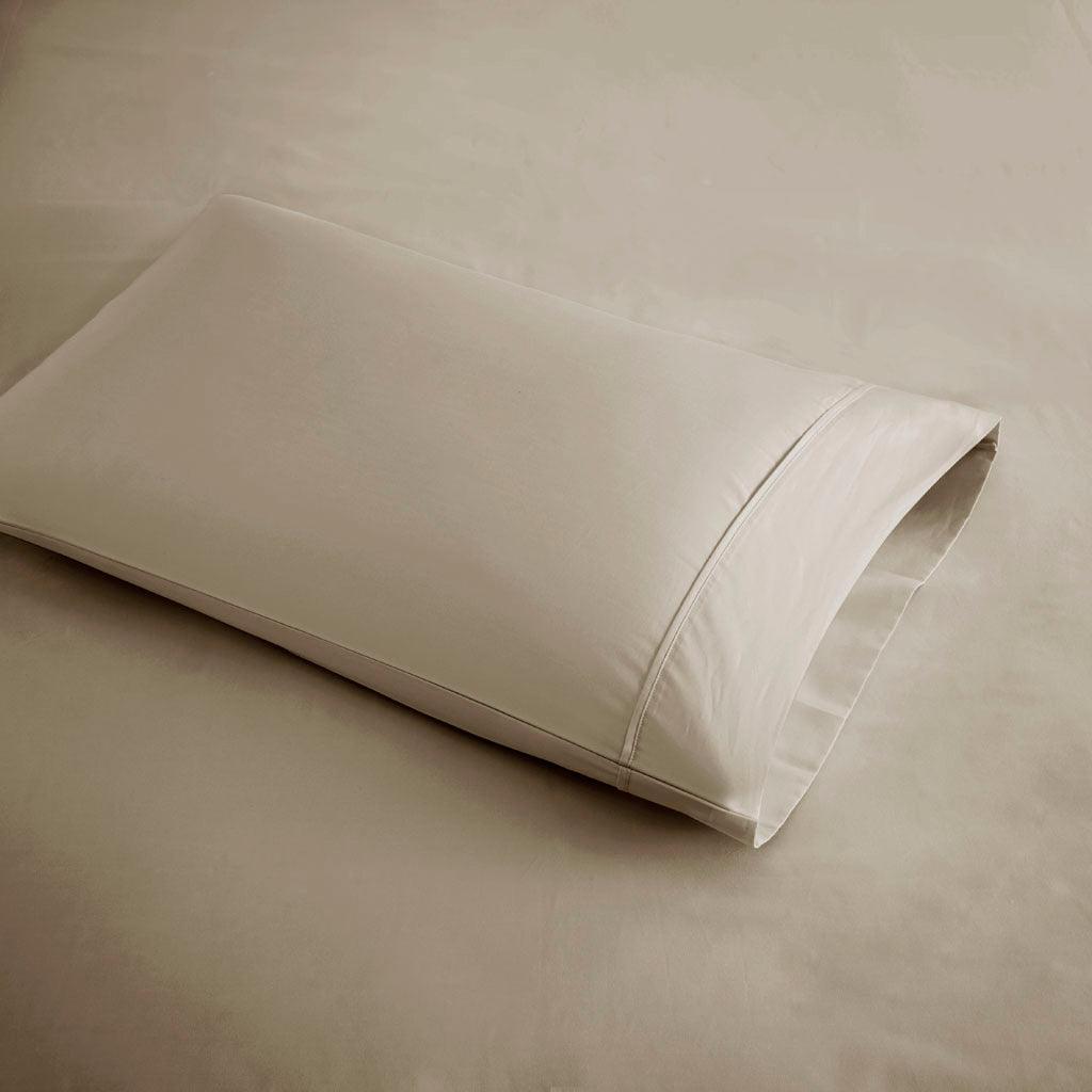 600 Thread Count California King Sheet Set Khaki Olliix.com