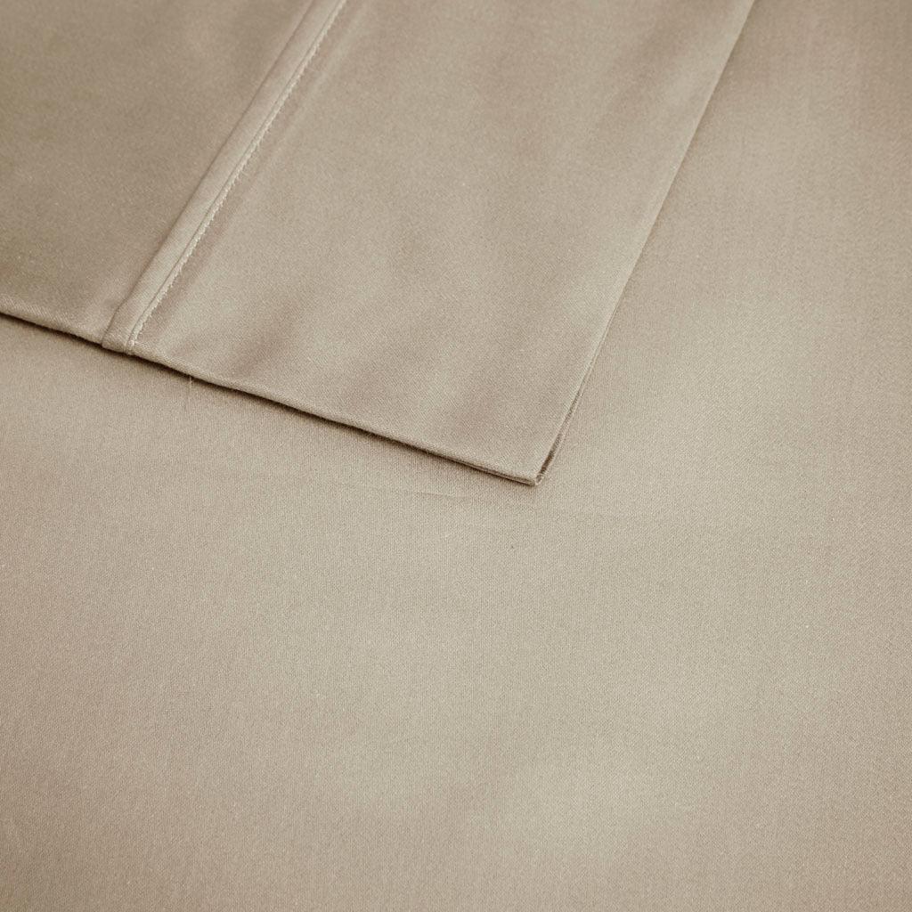 600 Thread Count California King Sheet Set Khaki Olliix.com