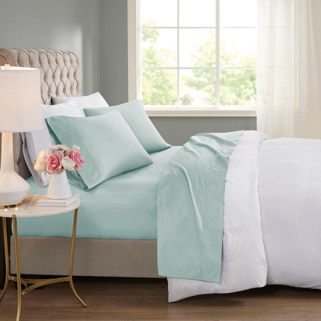 600 Thread Count California King Sheet Set Seafoam Olliix.com