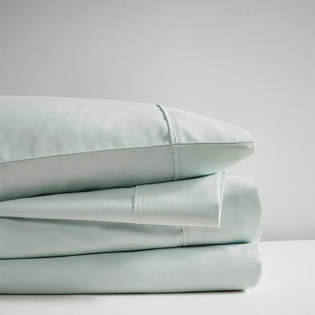 600 Thread Count California King Sheet Set Seafoam Olliix.com