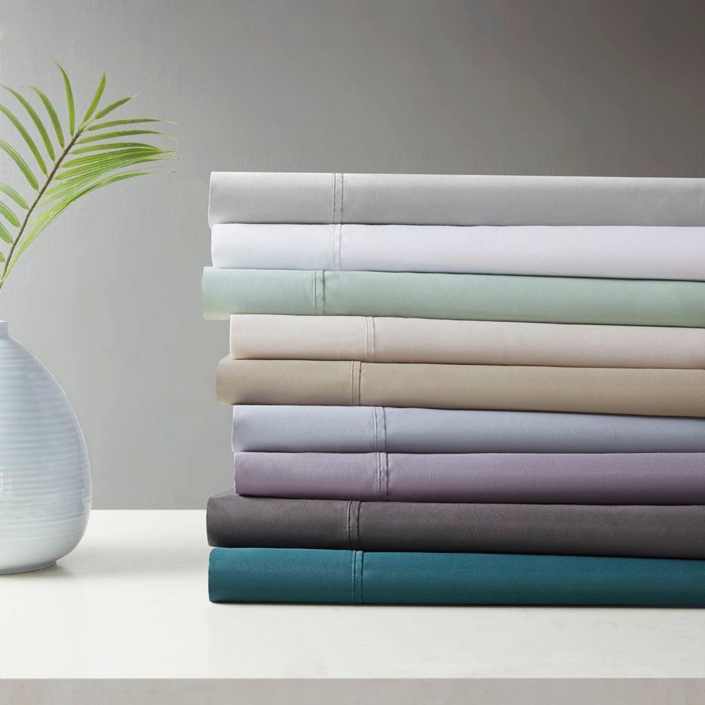 600 Thread Count California King Sheet Set Seafoam Olliix.com