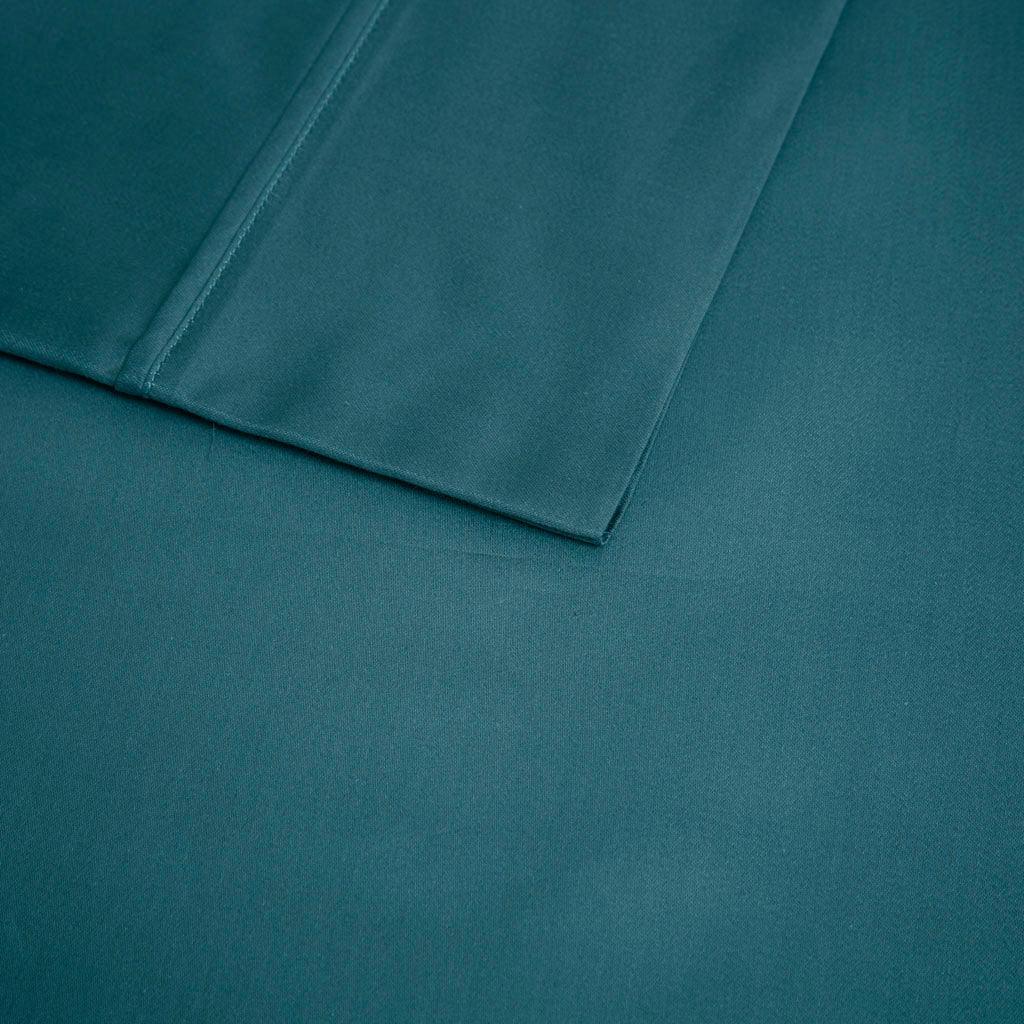 600 Thread Count California King Sheet Set Teal Olliix.com