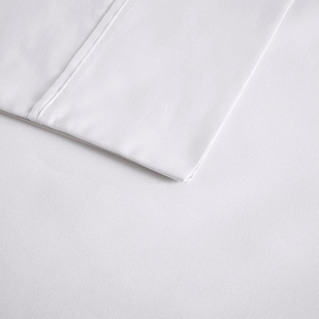 600 Thread Count California King Sheet Set White Olliix.com