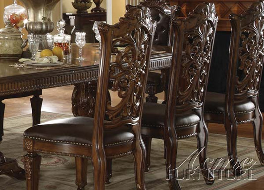 Acme Vendome Cherry Finish Side Chair (Set of 2) 60003 ACME East