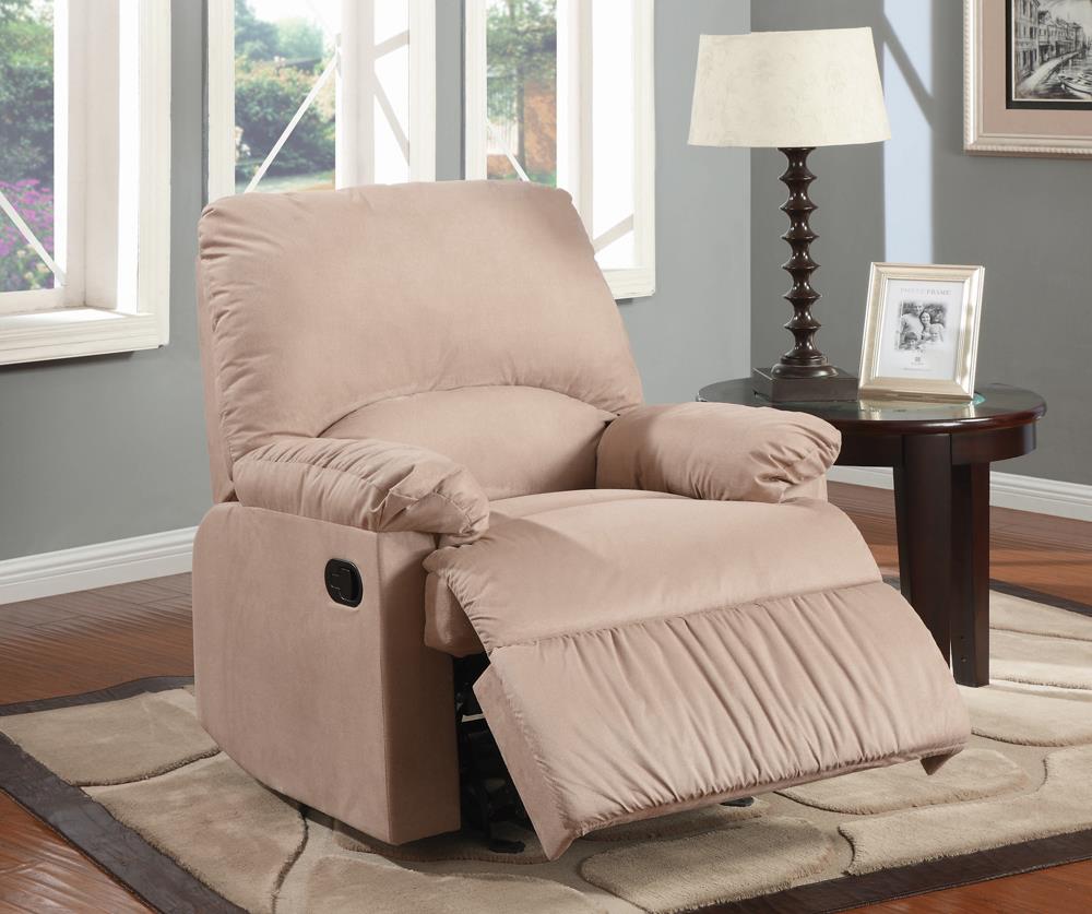 G600264 Casual Brown Glider Recliner Coaster Z2 Premium