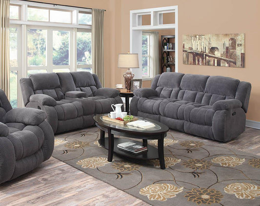 Weissman Grey Two-Piece Living Room Set Coaster Z2 Premium